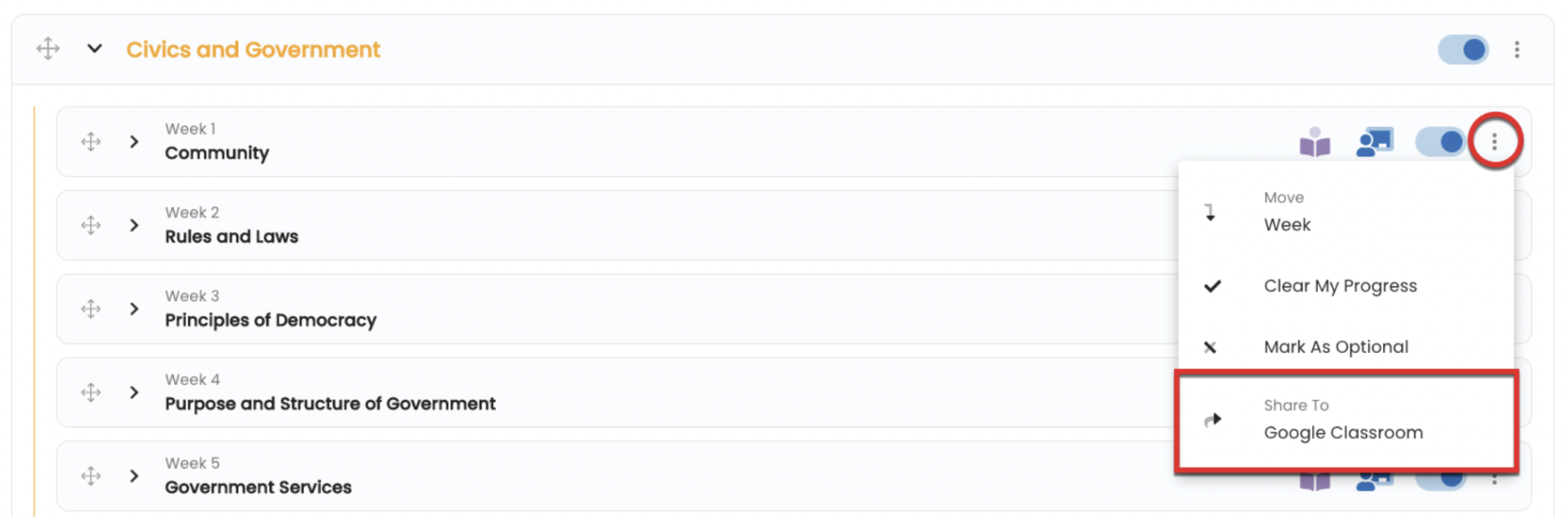 How to Assign Content In Google Classroom Studies Weekly